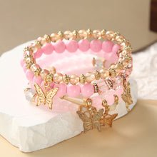 Load image into Gallery viewer, Bohemian Beaded Bracelet Stretch Elastic Ethnic Tribal Stacking Bracelets Set Festival Accessories
