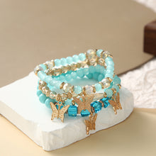 Load image into Gallery viewer, Bohemian Beaded Bracelet Stretch Elastic Ethnic Tribal Stacking Bracelets Set Festival Accessories
