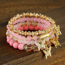 Load image into Gallery viewer, Bohemian Beaded Bracelet Stretch Elastic Ethnic Tribal Stacking Bracelets Set Festival Accessories
