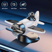 Load image into Gallery viewer, Car Solar Powered Rotating Airplane Decor Dashboard Windmill Spinner Creative Center Console Ornament Vehicle Accessories

