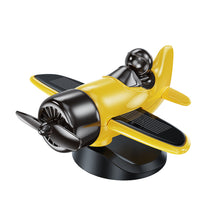 Load image into Gallery viewer, Car Solar Powered Rotating Airplane Decor Dashboard Windmill Spinner Creative Center Console Ornament Vehicle Accessories
