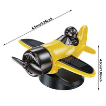Load image into Gallery viewer, Car Solar Powered Rotating Airplane Decor Dashboard Windmill Spinner Creative Center Console Ornament Vehicle Accessories
