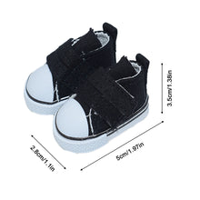 Load image into Gallery viewer, Suitable for 20cm Cotton Dolls 1/6 BJD Canvas Shoes Toys Casual Sports Shoes Dolls Accessories DIY Doll Toys
