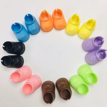 Load image into Gallery viewer, For 17cm Labubu Dolls Plastic Shoes 8 Colors Optional Bear Head Boots Toys Casual Sports Shoes Dolls Accessories DIY Doll Toys

