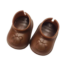Load image into Gallery viewer, For 17cm Labubu Dolls Plastic Shoes 8 Colors Optional Bear Head Boots Toys Casual Sports Shoes Dolls Accessories DIY Doll Toys
