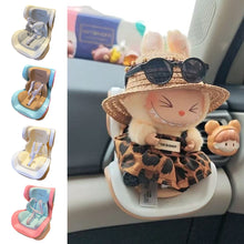 Load image into Gallery viewer, Car Air Vent Clip Safety Seat Decor Car Adjustable Air Conditioner Outlet Clip Ornament For LABUBU Doll
