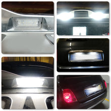 Load image into Gallery viewer, Car LED License Plate Light for Fiat 500/Abarth 500C 2007-2016 Replacement Number Plate Lamp Canbus Error-Free Bulbs
