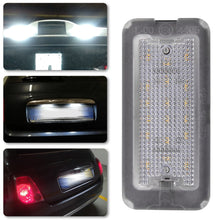 Load image into Gallery viewer, Car LED License Plate Light for Fiat 500/Abarth 500C 2007-2016 Replacement Number Plate Lamp Canbus Error-Free Bulbs
