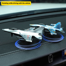 Load image into Gallery viewer, Car Dashboard Decor Rotating Airplane Windshield Spinner Ornament Kinetic Vehicle Accessory Interior Styling Gift
