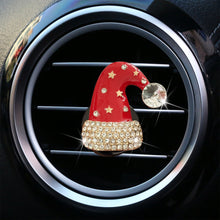 Load image into Gallery viewer, Car Air Outlet Perfume Clip Doll Car Aroma Air Freshener Diffuser Car Decoration Accessories Air Fresh Crystal Christmas Decor

