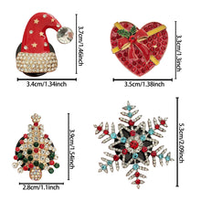 Load image into Gallery viewer, Car Air Outlet Perfume Clip Doll Car Aroma Air Freshener Diffuser Car Decoration Accessories Air Fresh Crystal Christmas Decor
