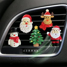 Load image into Gallery viewer, Car Christmas Air Outlet Perfume Clip Doll Car Air Freshener Aroma Diffuser Car Decoration Accessories Fresh Air
