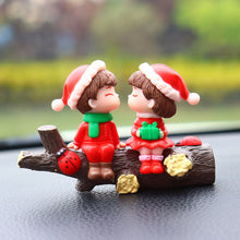 Load image into Gallery viewer, Car Couples Action Figurines Interior Decoration Ornaments Anime Auto Interior Center Console Dashboard Christmas Decoration

