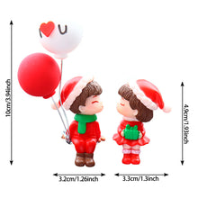Load image into Gallery viewer, Car Couples Action Figurines Interior Decoration Ornaments Anime Auto Interior Center Console Dashboard Christmas Decoration
