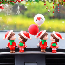 Load image into Gallery viewer, Car Couples Action Figurines Interior Decoration Ornaments Anime Auto Interior Center Console Dashboard Christmas Decoration
