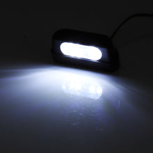 Load image into Gallery viewer, Universal 12V 4LED Motorcycle License Plate Light Rear License Plate Light With Emark Rear Tail Lamp Indicators
