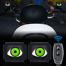 Load image into Gallery viewer, Motorcycle Rearview Mirror LED Dynamic Devil Eye Light Demon Eye Light Waterproof Motorbike Bike Decorative Retrofit Kits
