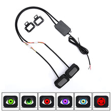 Load image into Gallery viewer, Motorcycle Rearview Mirror LED Dynamic Devil Eye Light Demon Eye Light Waterproof Motorbike Bike Decorative Retrofit Kits
