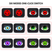 Load image into Gallery viewer, Motorcycle Rearview Mirror LED Dynamic Devil Eye Light Demon Eye Light Waterproof Motorbike Bike Decorative Retrofit Kits
