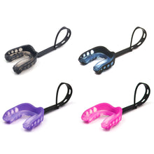 Load image into Gallery viewer, Non-toxic American Football Rugby Thai Boxing Taekwondo Wrestle Tooth Protective Mouth Guard with Hanging Strap
