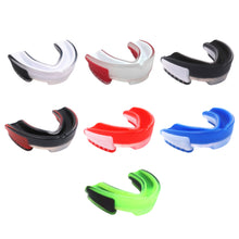 Load image into Gallery viewer, Sports Boxing Mouth Guard Teeth with Box Protector Taekwondo Sanda Rugby MMA Karate Basketball Trainer Braces Mouth Guard
