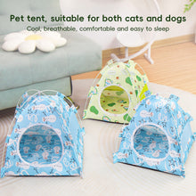Load image into Gallery viewer, Pet Tent Bed Puppy Dogs Tent House Four Seasons General Pet House Puppy Dogs Cats Bed Pet Supplies Summer Dog House Pet Products
