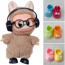 Load image into Gallery viewer, For 17cm Labubu Dolls Plastic Shoes with Cute Eyes Boots Toys Casual Sports Shoes Dolls Accessories DIY Doll Toys
