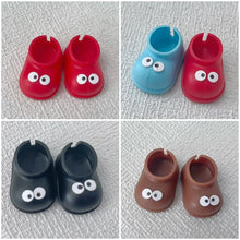 Load image into Gallery viewer, For 17cm Labubu Dolls Plastic Shoes with Cute Eyes Boots Toys Casual Sports Shoes Dolls Accessories DIY Doll Toys
