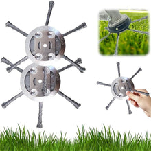 Load image into Gallery viewer, 6-Inch Replacement Grass String Trimmer Head Electric Grass Brush Cutter Attachment DIY Outdoor Lawn Care Garden Land Reclamation Tool Accessory
