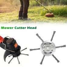 Load image into Gallery viewer, 6-Inch Replacement Grass String Trimmer Head Electric Grass Brush Cutter Attachment DIY Outdoor Lawn Care Garden Land Reclamation Tool Accessory
