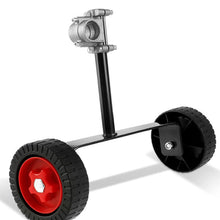 Load image into Gallery viewer, Adjustable Lawn Mower Support Wheel Kit Fits 26/28mm Tube Effortless Rolling Grass Cutter Auxiliary Wheel For Easy Lawn Care Mower Upgrade Part Garden Tool Accessory
