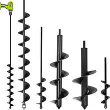 Load image into Gallery viewer, Garden Auger Drill Bit Auger For Drilling Holes &amp; Loosening Soil For Planting Bulbs Flowers Vegetable Fence Post Helper Electric Drill Garden Scarifying Tool Accessory
