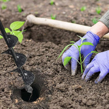 Load image into Gallery viewer, Garden Auger Drill Bit Auger For Drilling Holes &amp; Loosening Soil For Planting Bulbs Flowers Vegetable Fence Post Helper Electric Drill Garden Scarifying Tool Accessory
