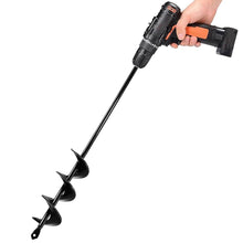 Load image into Gallery viewer, Garden Auger Drill Bit Auger For Drilling Holes &amp; Loosening Soil For Planting Bulbs Flowers Vegetable Fence Post Helper Electric Drill Garden Scarifying Tool Accessory
