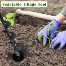 Load image into Gallery viewer, Garden Auger Drill Bit Auger For Drilling Holes &amp; Loosening Soil For Planting Bulbs Flowers Vegetable Fence Post Helper Electric Drill Garden Scarifying Tool Accessory
