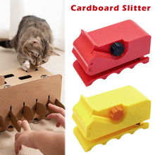 Load image into Gallery viewer, Cardboard Cutter DIY Cat Scratcher Maker Tool Eco-Friendly Creative Crafting Tool Pet Lovers Handmade Pet Toys Supplies
