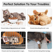 Load image into Gallery viewer, Adjustable Cat Door Holder Latch Prevent Dog Entry Latch For Multi-Pet Households Pet Access Control Home Door Supplies
