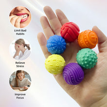 Load image into Gallery viewer, Silicone Sensory Magnetic Balls Soft Colorful Stress Relief Fidget Toy for Adults Kids ADHD Focus Aid Textured Office Desk Toy
