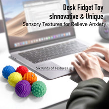 Load image into Gallery viewer, Silicone Sensory Magnetic Balls Soft Colorful Stress Relief Fidget Toy for Adults Kids ADHD Focus Aid Textured Office Desk Toy
