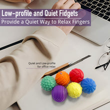 Load image into Gallery viewer, Silicone Sensory Magnetic Balls Soft Colorful Stress Relief Fidget Toy for Adults Kids ADHD Focus Aid Textured Office Desk Toy
