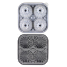 Load image into Gallery viewer, Silicone Ice Cube Tray Whiskey Ice Maker Mold Square Ice Block Tray for Home Bar Party Drinks Beer Kitchen Gadget
