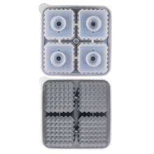 Load image into Gallery viewer, Silicone Ice Cube Tray Whiskey Ice Maker Mold Square Ice Block Tray for Home Bar Party Drinks Beer Kitchen Gadget
