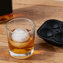 Load image into Gallery viewer, Ice Ball Maker Sphere Ice Mold Silicone Easy Release for Whiskey Cocktail Home Bar Freezer Tray Kitchen Gadget

