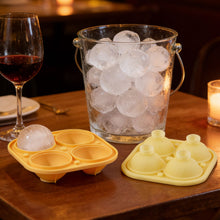Load image into Gallery viewer, Ice Ball Maker Sphere Ice Mold Silicone Easy Release for Whiskey Cocktail Home Bar Freezer Tray Kitchen Gadget
