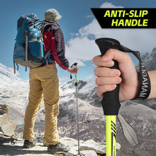 Load image into Gallery viewer, 1PC Outdoor Foldable Hiking Stick Multi-Functional Aluminum Alloy Anti-Slip Support Walking Stick Mountain Climbing And Hiking Equipment
