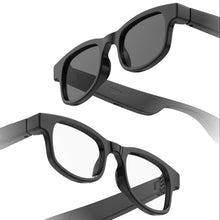 Load image into Gallery viewer, Smart Bluetooth Glasses with Detachable Lenses Blue Light Blocking Sunglasses with Call Music Photo AI Voice Assistant Functions (AIMB-V3)
