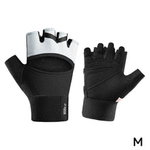 Load image into Gallery viewer, 1 Pair Sports Fitness Half-Finger Gloves Breathable Back Design Non-Slip Prevent Calluses Gloves For Yoga And Outdoor Cycling
