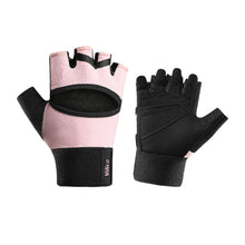 Load image into Gallery viewer, 1 Pair Sports Fitness Half-Finger Gloves Breathable Back Design Non-Slip Prevent Calluses Gloves For Yoga And Outdoor Cycling
