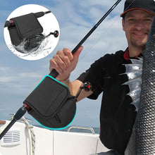 Load image into Gallery viewer, 1PC Universal Lure Fishing Reel Protective Cover Wear-Resistant And Waterproof Spinning Reel Storage Bag With Fixed Slots Fishing Gear Accessories
