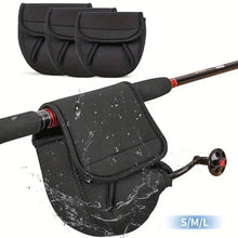 Load image into Gallery viewer, 1PC Universal Lure Fishing Reel Protective Cover Wear-Resistant And Waterproof Spinning Reel Storage Bag With Fixed Slots Fishing Gear Accessories
